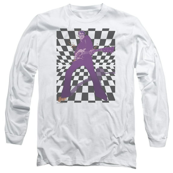 Elvis Presley - Lets Rock - Long Sleeve Shirt - Medium