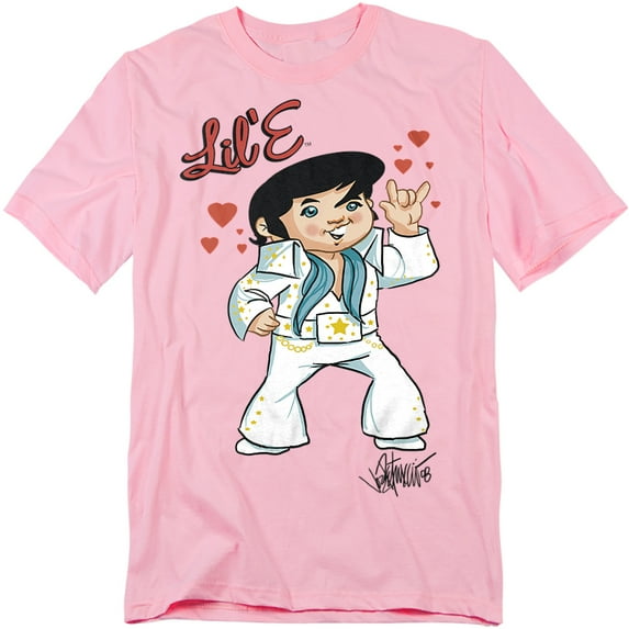 Elvis Presley T-Shirt Lil E Unisex Graphic Tee For Men & Women
