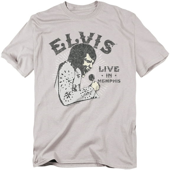 Elvis Presley T-Shirt Live In Memphis Unisex Graphic Tee For Men & Women
