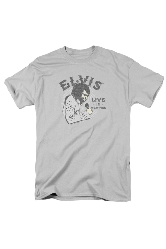Elvis Presley - Live In Memphis - Short Sleeve Shirt - X-Large