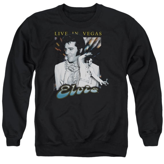 Elvis Presley - Live In Vegas - Crewneck Sweatshirt - Medium