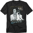thumbnail image 1 of Elvis Presley T-Shirt Live In Vegas Unisex Graphic Tee For Men & Women, 1 of 7