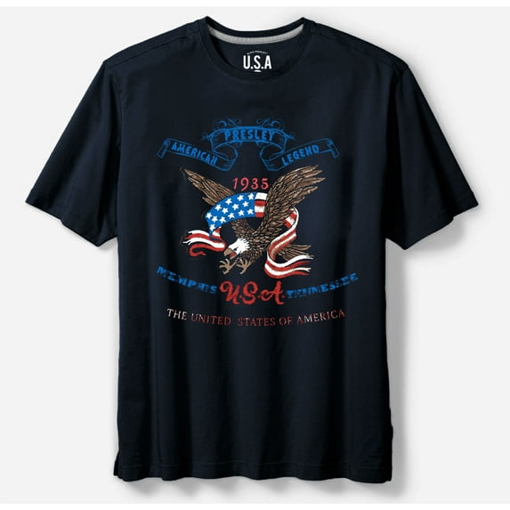 Elvis Presley Memphis Men's and Big Men's Graphic T-shirt