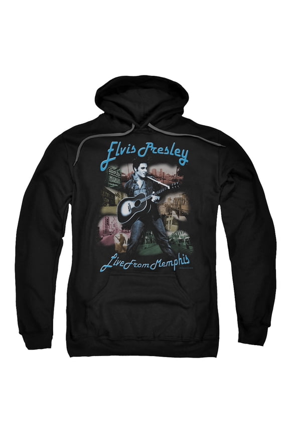Elvis Presley - Memphis - Pull-Over Hoodie - Large