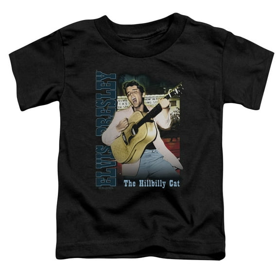 Elvis Presley Memphis Toddler T-Shirt Black
