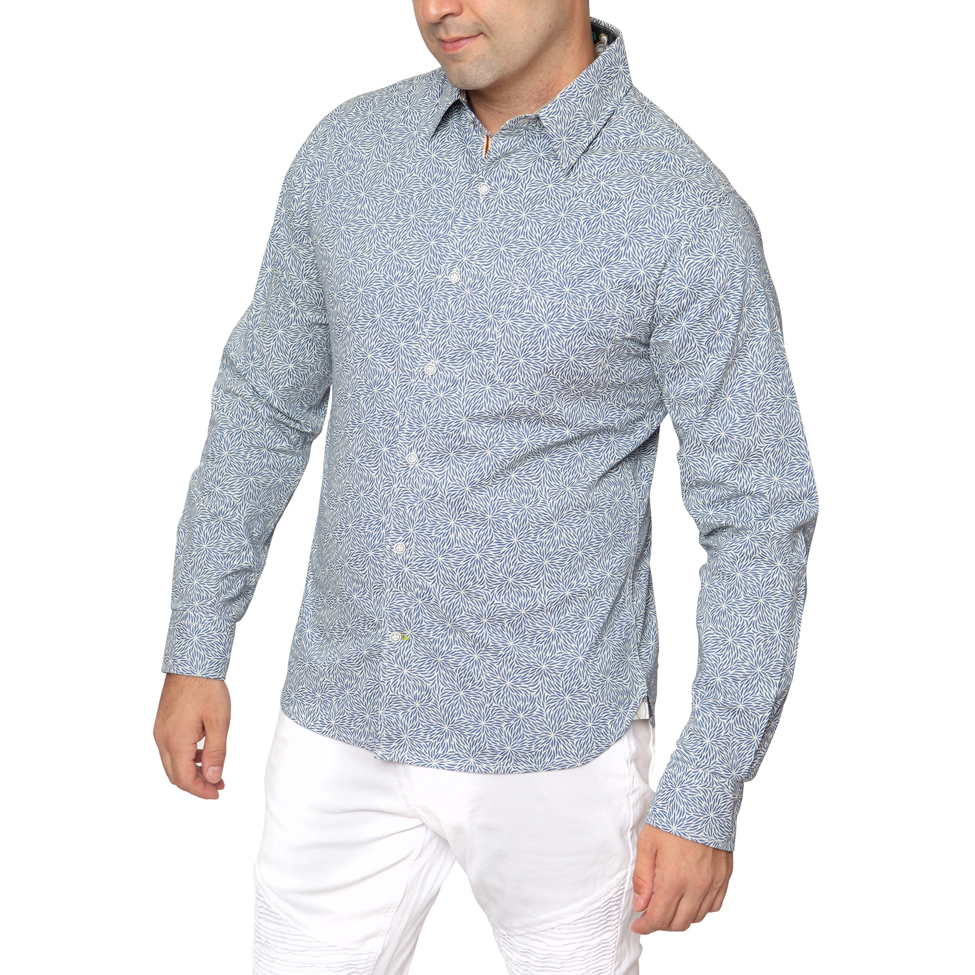 Elvis Presley Men's Long Sleeve Mens Casino Shirt