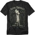 thumbnail image 1 of Elvis Presley T-Shirt Rock Legend Unisex Graphic Tee For Men & Women, 1 of 7