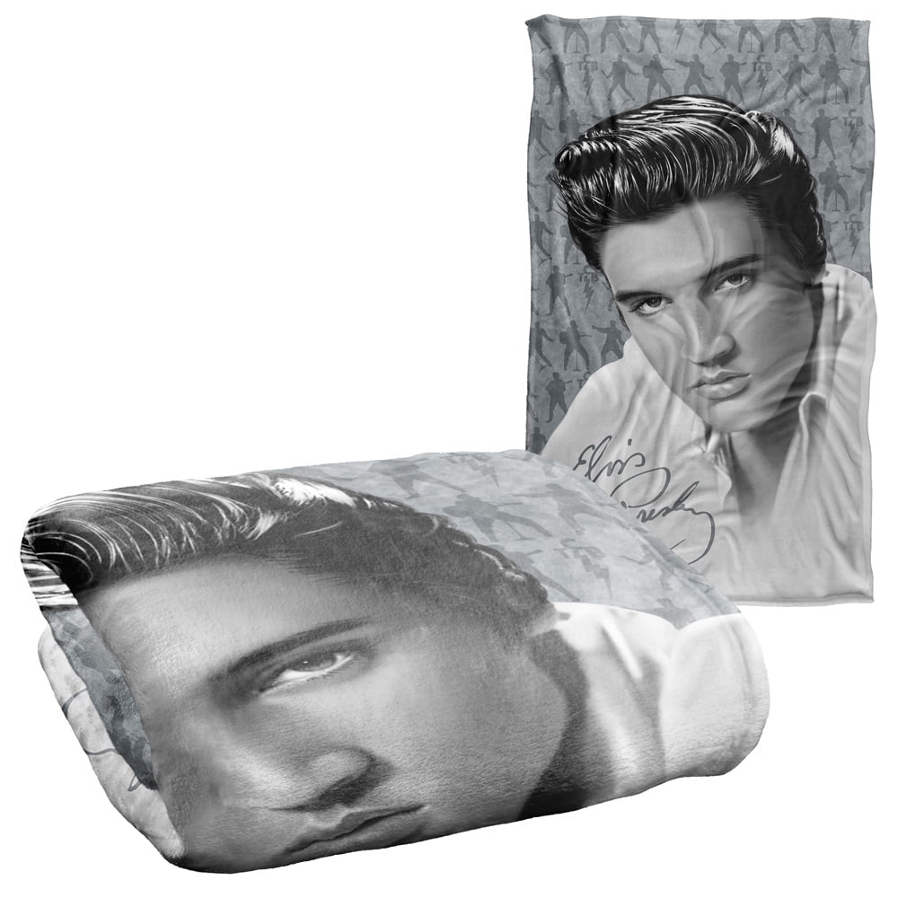 Elvis throw blanket deals