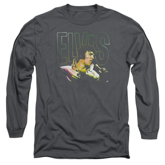 Elvis Presley - Multicolored - Long Sleeve Shirt - Medium