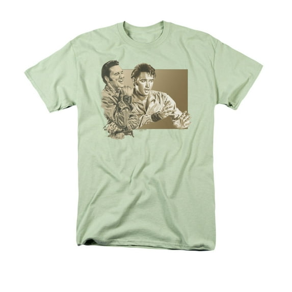 Elvis Presley My Boy Green Officially Licensed Adult T-Shirt 3XL