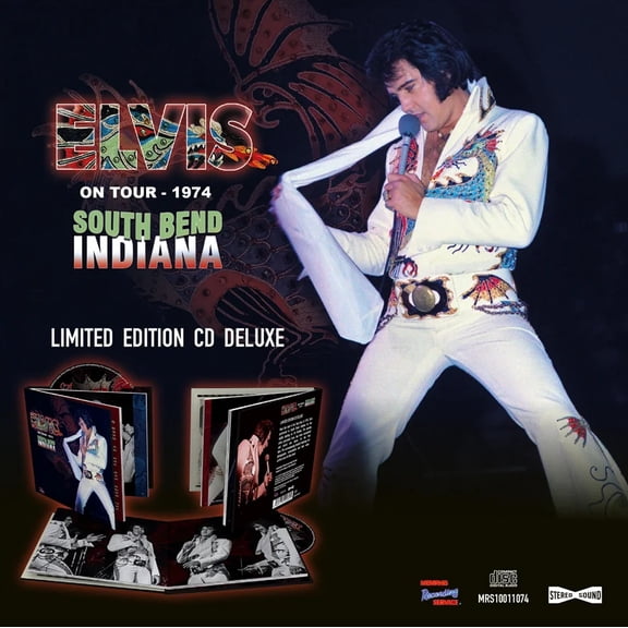 Elvis Presley On Tour - 1974: South Bend Indiana (CD) Album Digibook