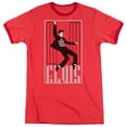 thumbnail image 1 of Elvis Presley One Jailhouse Adult Heather Ringer T-Shirt Red, 1 of 2