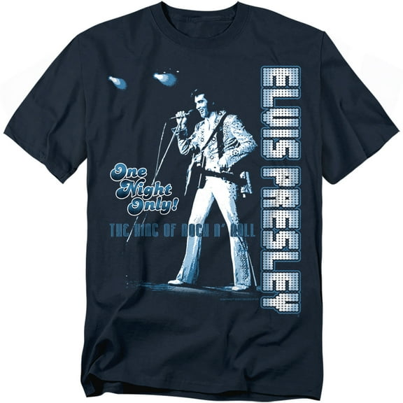 Elvis Presley T-Shirt One Night Only Unisex Graphic Tee For Men & Women
