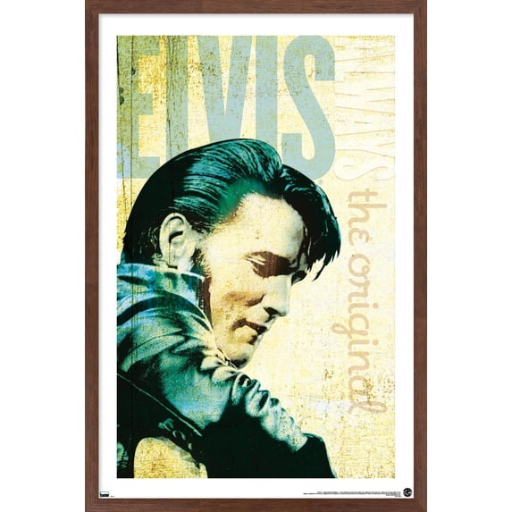 Elvis Presley - Original Wall Poster, 14.725" x 22.375" Framed
