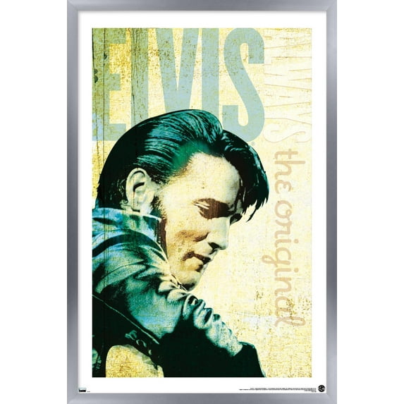 Elvis Presley - Original Wall Poster, 14.725" x 22.375" Framed