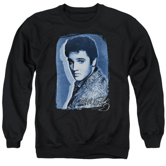 Elvis Presley - Overlay - Crewneck Sweatshirt - Medium