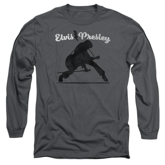 Elvis Presley - Overprint - Long Sleeve Shirt - Small