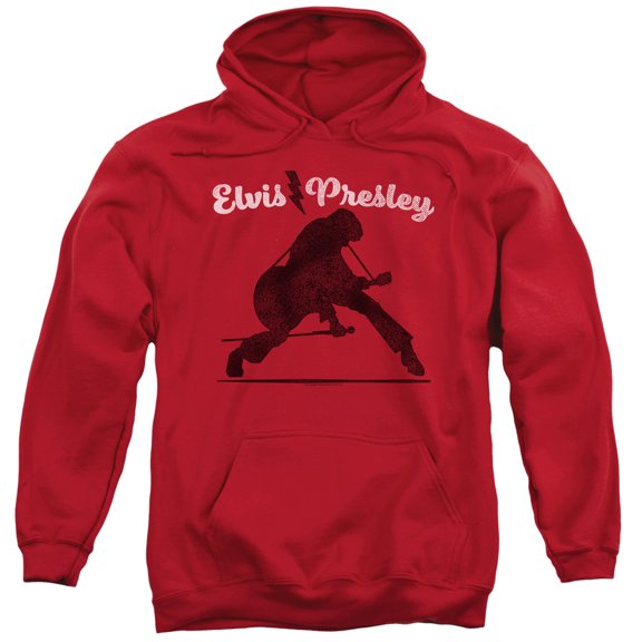 Elvis Presley - Overprint - Pull-Over Hoodie - X-Large