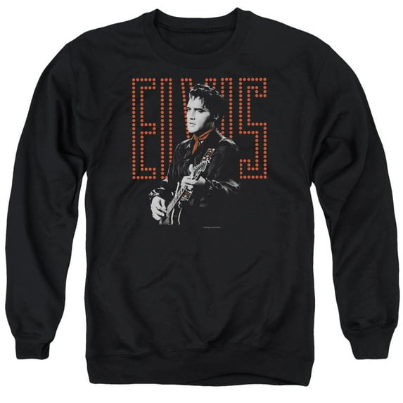 Elvis Presley - Red Guitarman - Crewneck Sweatshirt - Large
