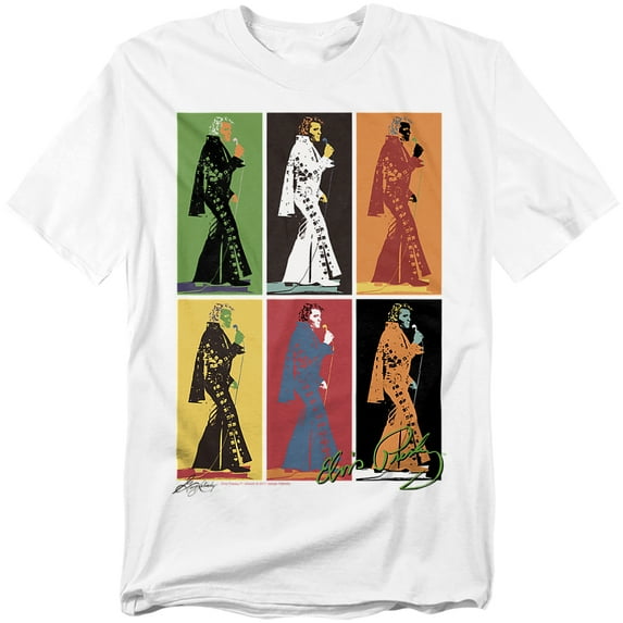 Elvis Presley T-Shirt Retro Boxes Unisex Graphic Tee For Men & Women