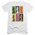 thumbnail image 1 of Elvis Presley Retro Boxes Premuim Canvas Slim Fit T-Shirt White, 1 of 2