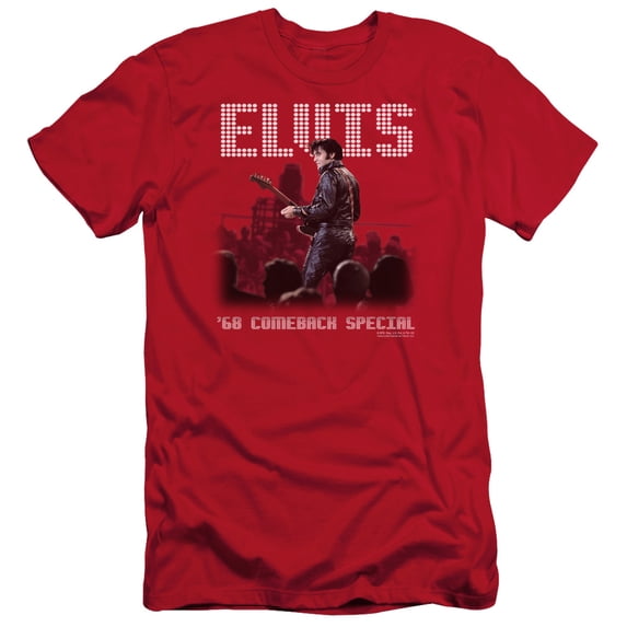 Elvis Presley Return Of The King 30/1 T-Shirt Red