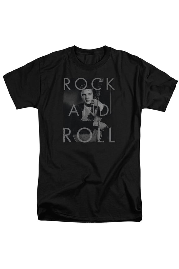 Elvis Presley - Rock And Roll - Tall Fit Short Sleeve Shirt - XXX-Large