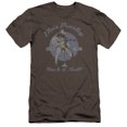 thumbnail image 1 of Elvis Presley Rock and Roll Premium Slim Fit 30/1 T-Shirt Charcoal, 1 of 2