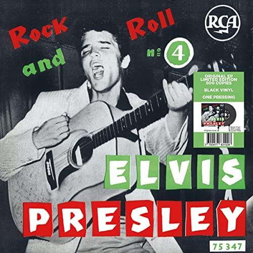 Elvis Presley Rock and Roll - RCA #4 (Black 7" vinyl EP) Records & LPs
