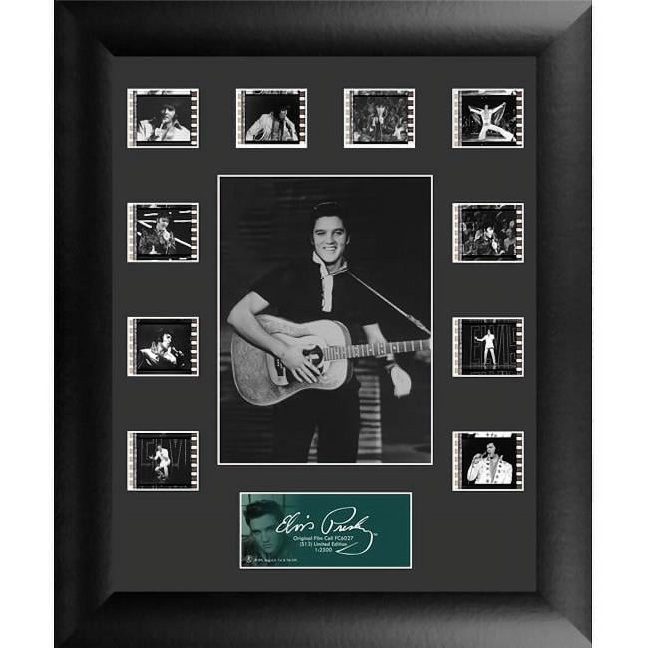 Elvis Presley - S13 - Mini Montage 11 x 13 in. black mdf frame ...