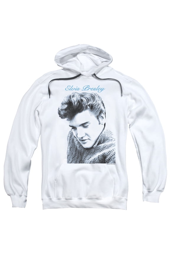 Elvis Presley - Script Sweater - Pull-Over Hoodie - Medium