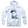 thumbnail image 1 of Elvis Presley - Script Sweater - Youth Hooded Sweatshirt - Small, 1 of 2
