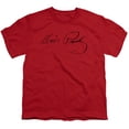 thumbnail image 1 of Elvis Presley - Signature Sketch - Youth Short Sleeve Shirt - Large, 1 of 2