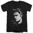thumbnail image 1 of Elvis Presley - Simple Face - Slim Fit V Neck Shirt - Medium, 1 of 2