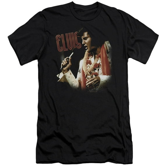Elvis Presley Soulful 30/1 T-Shirt Black