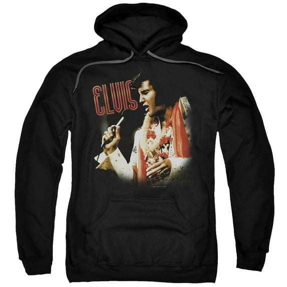 Elvis Presley Soulful Pullover Hoodie Sweatshirt Black