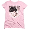 thumbnail image 1 of Elvis Presley Star Light Women's T-Shirt Pink, 1 of 2