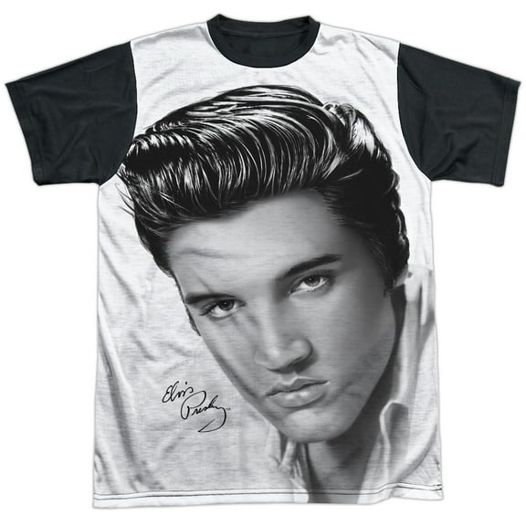 Elvis Presley Stare 2 Unisex Adult Halloween Costume Sublimated T Shirt