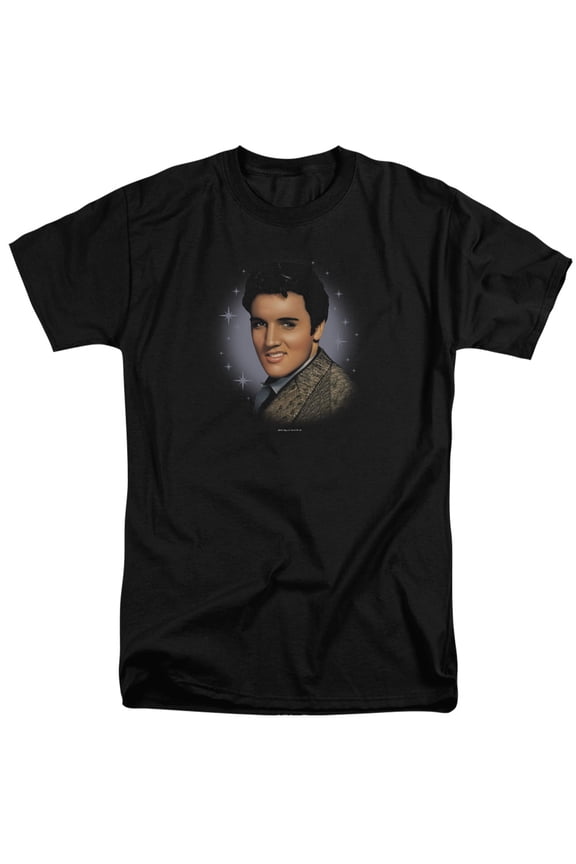 Elvis Presley Starlite S/S Adult Tall Black