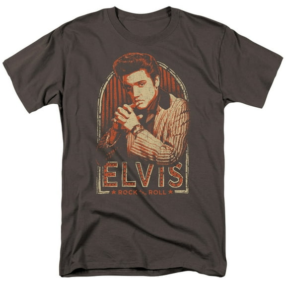 Elvis Presley Stripes Officially Licensed Adult T-Shirt 2XL