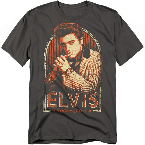 Elvis Presley T-Shirt Stripes Unisex Graphic Tee For Men & Women