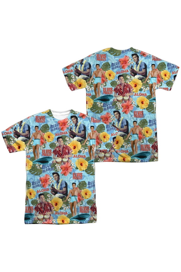 Surfs Up Unisex Adult Sublimated Costume T Shirt (Front/Back), 2X-Large Multicolor