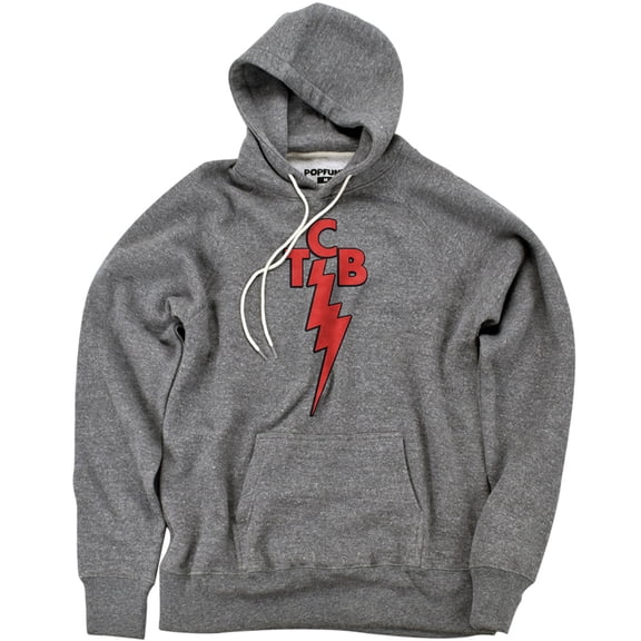 Elvis Presley Tcb Unisex Adult Slim Fit Pull-Over Heather Hoodie, Athletic Heather, Medium