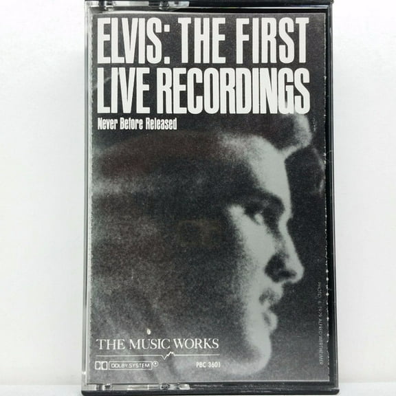 Elvis Presley The First Live Recordings. (Cassette) Brand New - Factory Sealed - Original Issue
