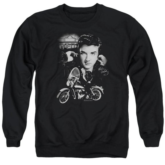Elvis Presley - The King Rides Again - Crewneck Sweatshirt - Large