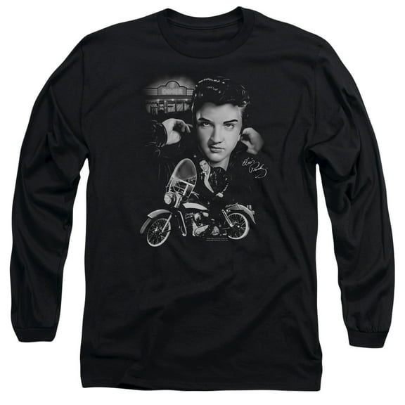Elvis Presley - The King Rides Again - Long Sleeve Shirt - XXX-Large