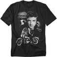 thumbnail image 1 of Elvis Presley T-Shirt The King Rides Again Unisex Graphic Tee For Men & Women, 1 of 7