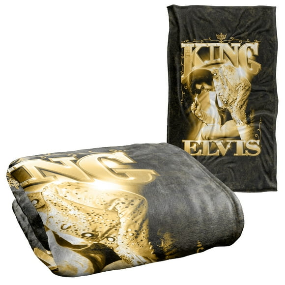 Elvis Presley The King Silky Touch Super Soft Throw Blanket 36" x 58"