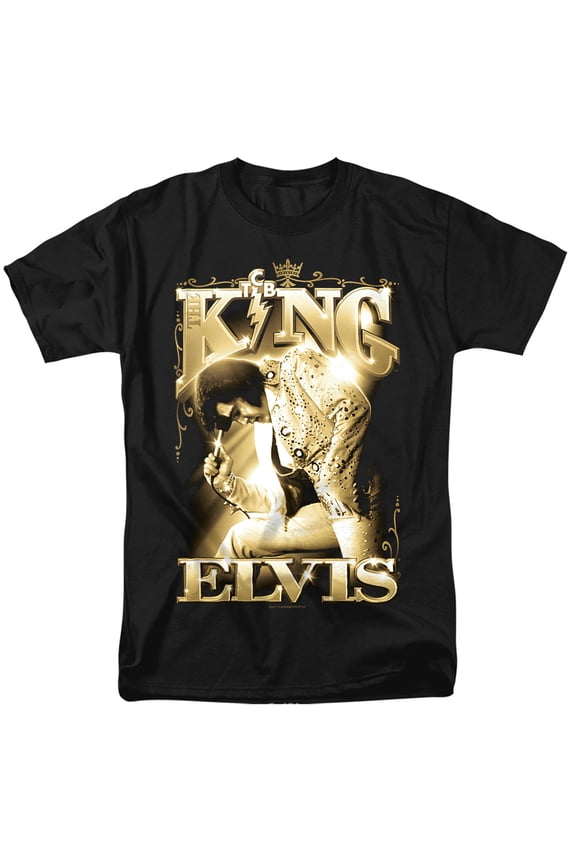 The King Unisex Adult T Shirt (4X-Large) Black