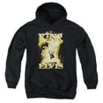thumbnail image 1 of Elvis Presley The King Youth Pullover Hoodie Sweatshirt Black, 1 of 2